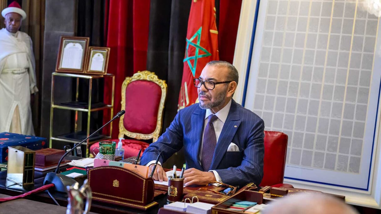 Le Roi Mohammed VI.