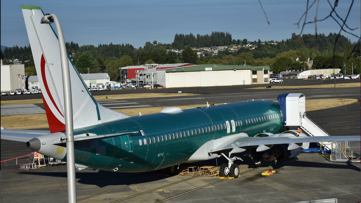 Le Boeing 737 MAX 8 que la RAM s'apprête à recevoir.