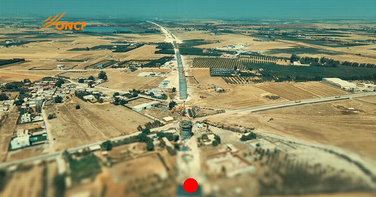 3 Line Rail Kenitra-Marrakech high-speed rail line: Inside Settat’s 1.4-km viaduct ...