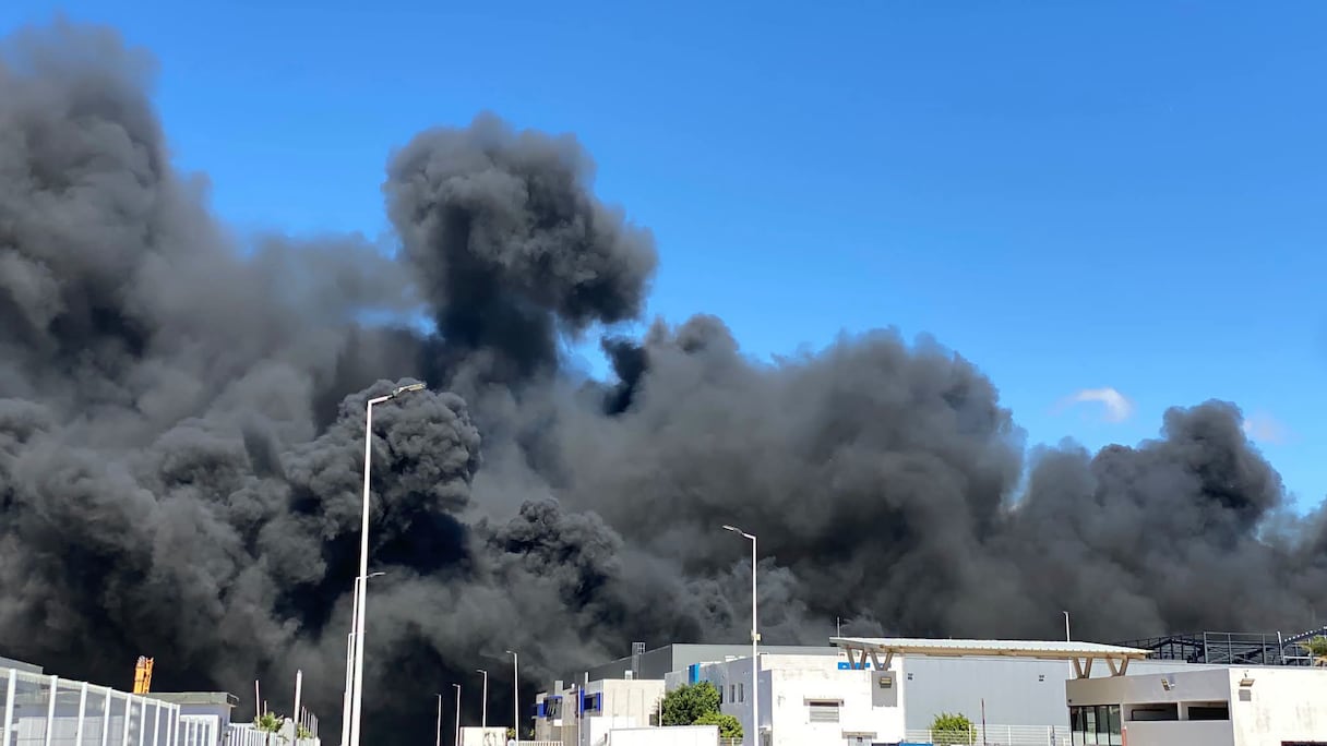 Un incendie ravage la zone industrielle TAC 1 à Fahs-Anjra.