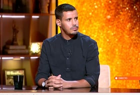 Taleb Alisalem lors de l'émission de débat d'actualité Horizonte diffusée sur la chaine espagnole Cuatro.