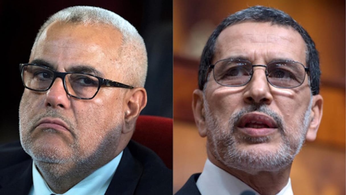 Abdelilah Benkirane et Saâd-Eddine El Othmani.