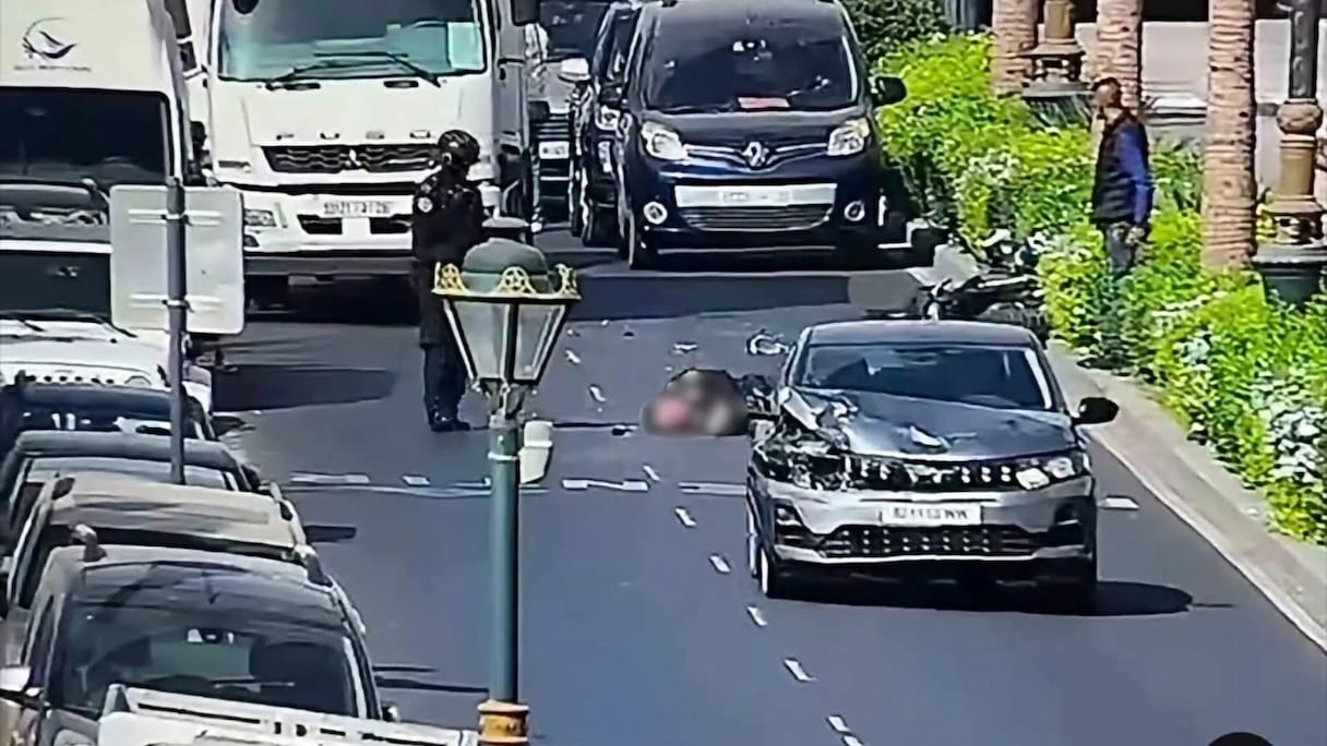 Le policier écrasé par un automobiliste à Agadir.