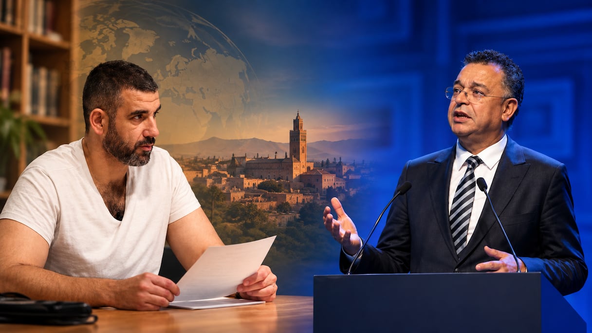 Emmanuel Martínez Alcocer et Lahcen Haddad.