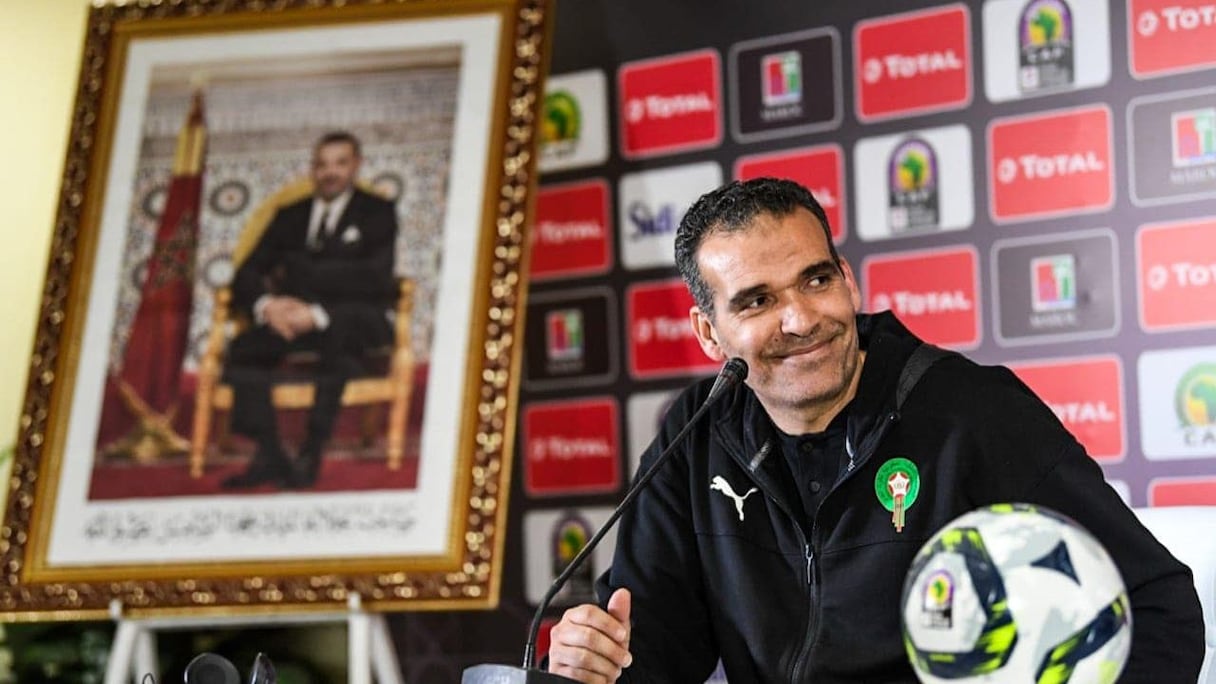 Hicham Dguig, sélectionneur de l'EN de Futsal.