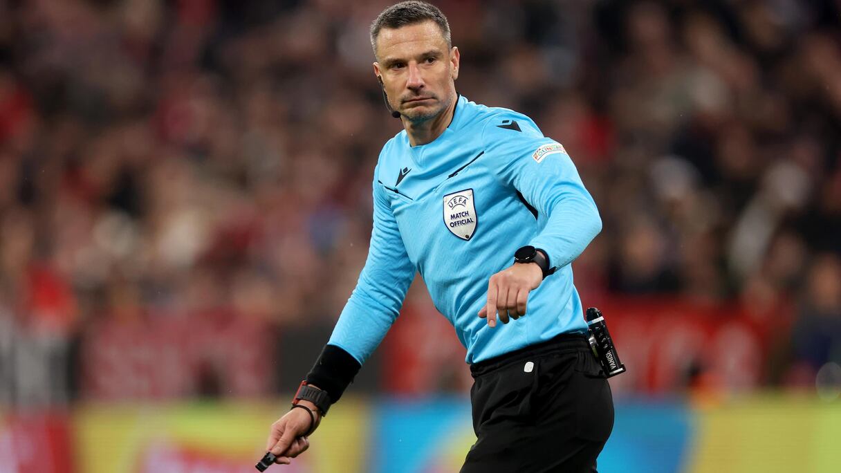 L’arbitre slovène Slavko Vinčić dirigera le premier match du Maroc face au Brésil, le 13 juin prochain, au MetLife Stadium (New Jersey). (UEFA)