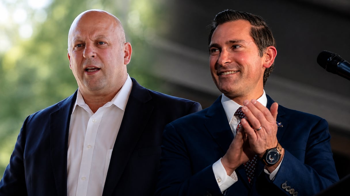 De gauche à droite, les représentants américains Scott DesJarlais et Matt Van Epps.