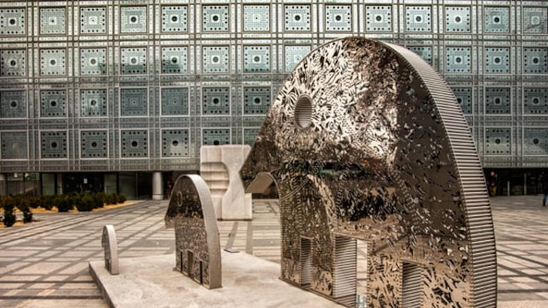 L'Institut du monde arabe à Paris.