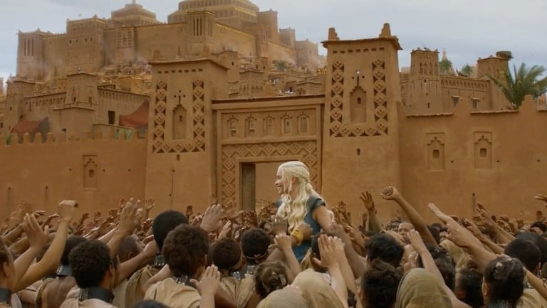 Le tournage de "Game of Thrones" à Aït Ben Haddou.